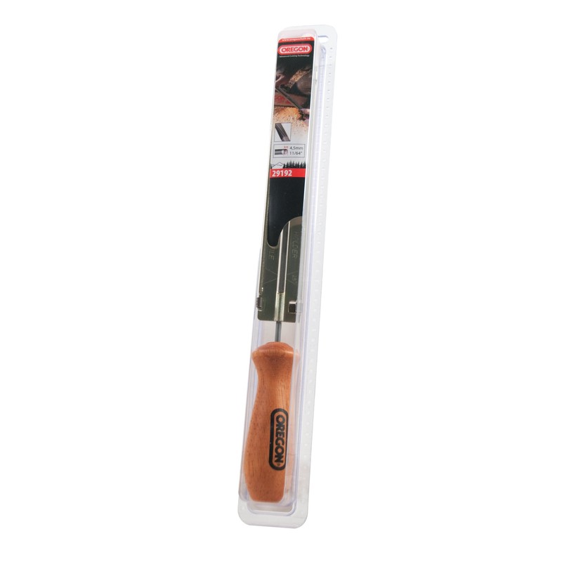 OREGON 5/32-Inch (4.0 mm) Chainsaw File and Holder with Angle Guides