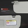 A-Premium Left & Right Sun Visor Compatible with Hyundai Elantra