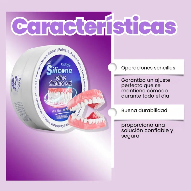 Dientes Temporales Postizos Tonalidades Cuidado Bucal