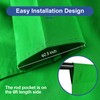 EMART Green Screen Backdrop, Photography Greenscreen Background for Streaming Zoom,