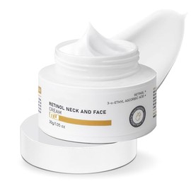 Retinol Neck Cream, Neck Firming Cream to Minimize Fine Lines & Dullness - Moisturizing Cream for Neck and Face
