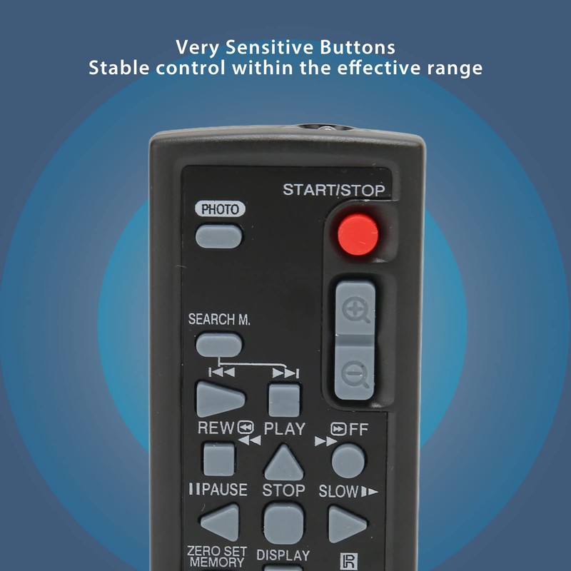 RMT 830 Remote Control for SONY Camcorders, Replacement Camcorder Remote