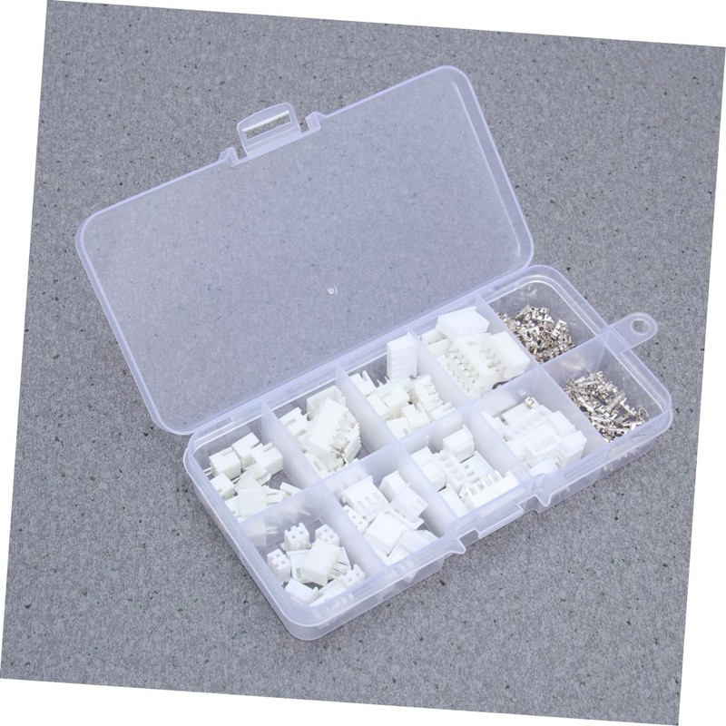 Gatuida 150 PCS Jst Connector Kit Pin Housing Set with