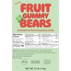 Gummy Bears Bulk Bag Dye Free Candy, Halal Gummies Fruit