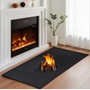 Hearth Rugs for Fireplaces Fire Resistant 47" x 29", Rectangle