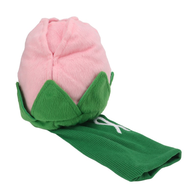 Rose Golf Head Cover Plush Flower Golf Club Headcover Home
