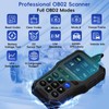 Multifunction OBD2 Scanner Diagnostic Tool, Unique Non-slip Shell Design Code Reader