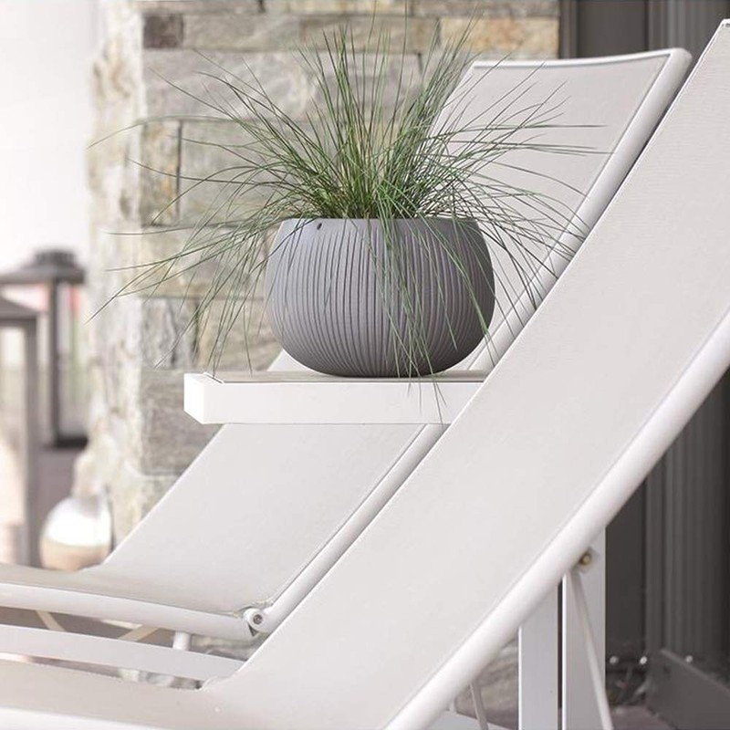 Prosperplast Raised Bed, Black Concrete, 238mm