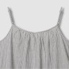 JAJU [JAJU] Women's Cotton Seersucker Sleeveless Pajama Dress_Dark Charcoal