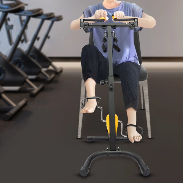 CNCEST Pedal Exerciser For Seniors 8 Gear Adjustable Full Body