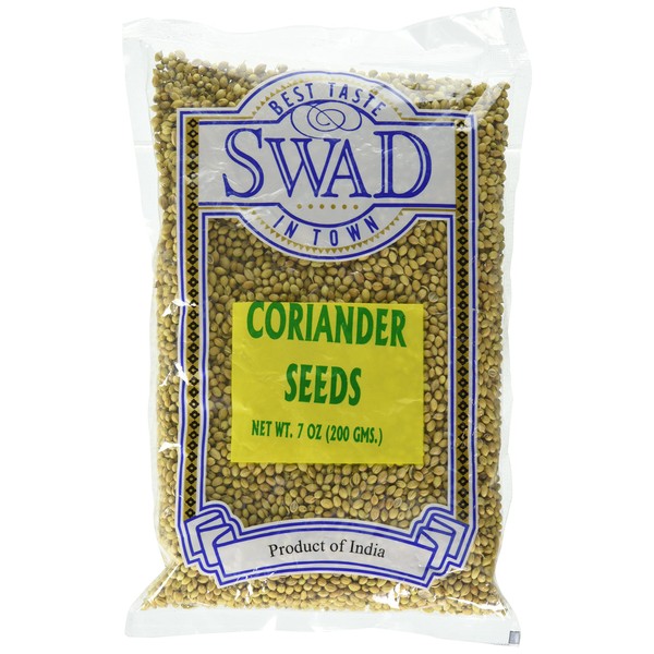 Great Bazaar Swad Coriander Seeds, 7 Ounce