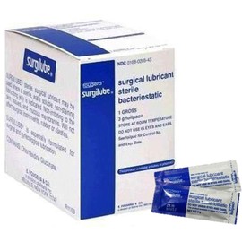 Surgilube Foilpacs (5 gm) - Box of 144 (144 per pk.)
