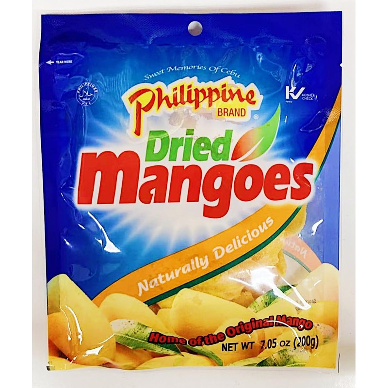 Dried Mangoes, Naturally Delicious, 7.05 oz, Pack of 2