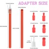 Butane Tank Adapter - 3 Sets Butane Nozzle Tips -