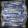 25 Pack 3ml Plastic Lab Syringes with 23Ga, for Scientific