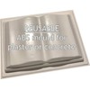 Large Plain Open Book Mould for Concrete or Plaster Casting