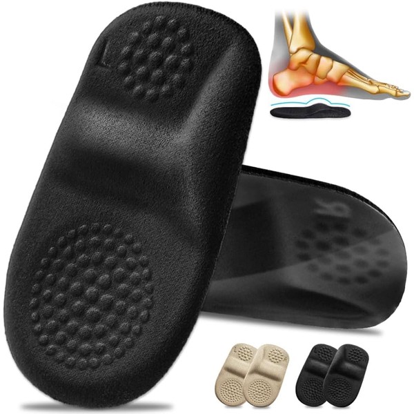 Plantar Fasciitis Inserts, Heel Pads Cushions for Achilles Tendinitis, Heel