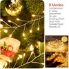Clearhill 2Pack USB Fairy Lights with Remote Control, 20ft/6M 200LED