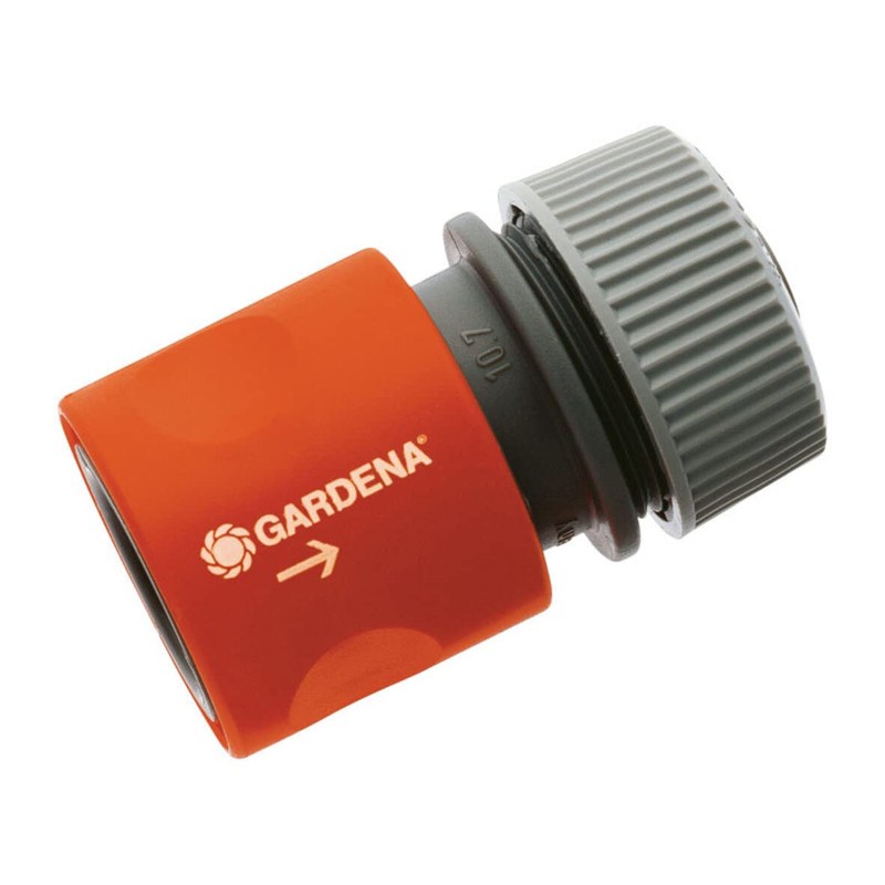 GARDENA (32914) 5/8" Accessory Hose Repair Connector with Water Stop