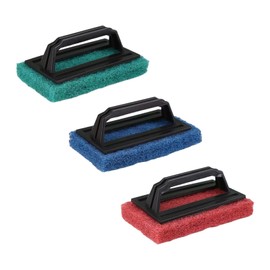 LNGJIN4 Stücke Pool Schwamm Bürsten,Swimming Pool Brush,Pool Reinigung,Poolreinigung Handschrubber,Pool Bürste,Poolbürste Für Folienpool,Pool Bürsten Set,Pool Reinigungsbürste,für die Poolreinigung