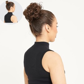 New Scrunchy Bun Up Do Hair Piece Hair Ponytail Extensions P4 Curly Scrunchies-18H24