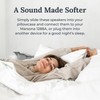 Yogasleep Pillow Speakers for Marsona Sound Machine (White) Compatible with