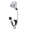 Reptile Heat Lamp Fixture Adjustable Rotate Clamp for Pet Heating