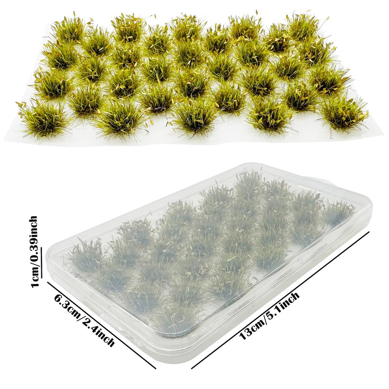 Cayway Scenics Grass Flower Grass Tufts Shrub Blossoms Cluster Model