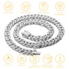 Halukakah Gold Chain Iced Out for Cat, Diamond Cuban Necklace