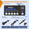 Nilight 2PCS 70 Inch Emergency Strobe Light Strip with Controller