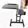 Double Countertops Tattoo Workstation,Portable Mobile Adjustable Height Tattoo Tray Work