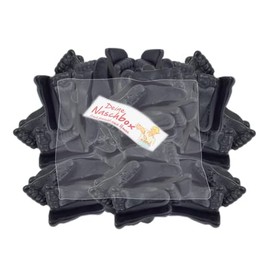 Deine Naschbox Liquorice Feet 500 g Refill Bag Minimal Packaging 100% Recyclable Bulk Pack Extra Strong Salmiac Aromatic Spicy