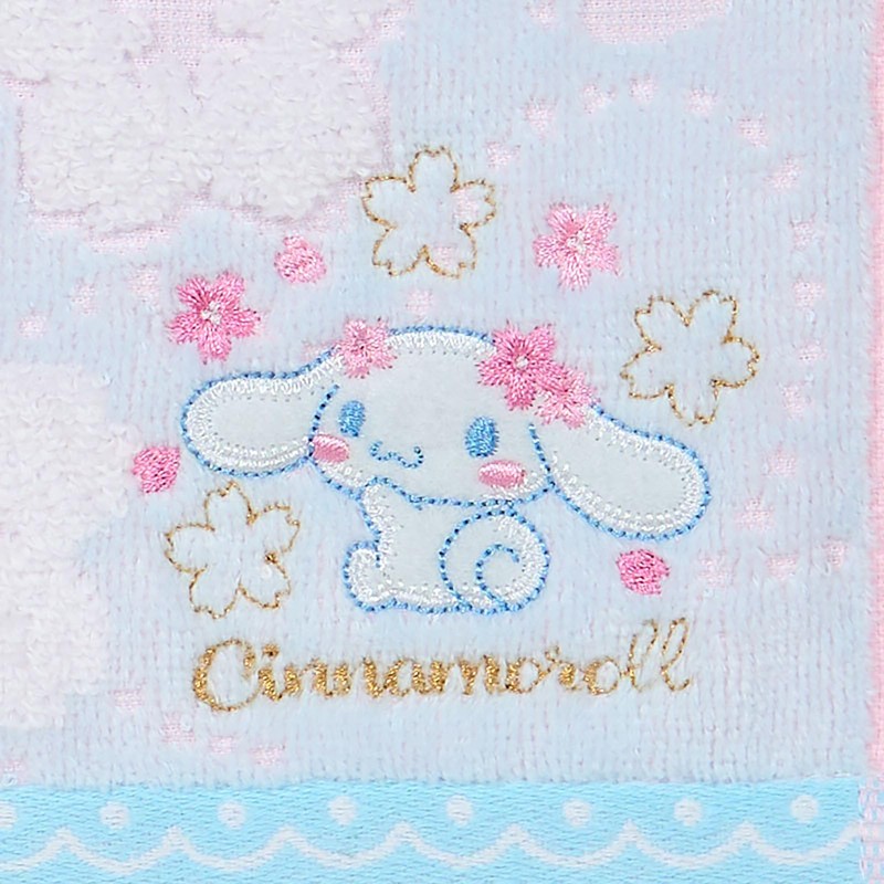 Sanrio 525146 Petite Towel (Sakura) Cinnamoroll
