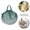 MECCANIXITY Cotton Mesh Bag, 15x13.8" Reusable Washable Mesh Net String