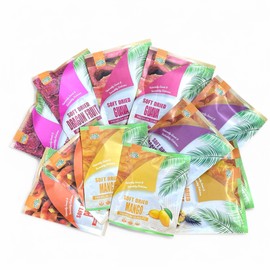 CHAVI Soft Dried Exotic Tropical Fruits | Pack of 12 | Gift Box - Low or No Sugars or Preservatives - Non-GMO, Vegan, Gluten-Free | 480 g