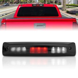 AmeriLite for 2015-2018 Chevy Colorado GMC Canyon Full LED Smoke 3rd Brake Lamp High Mount Stop Light Assembly