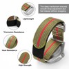 TACTICAL FROG Nylon Watch Band Hook and Loop Fastener Watch
