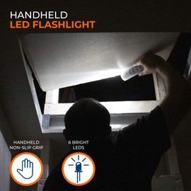 LFI Lights - Power Outage Flashlight Nightlight with Motion Sensor - Plug in Flashlight - Night Sensor - Flashlight - 14 Hour Run Time - All LED - RZNLWE200