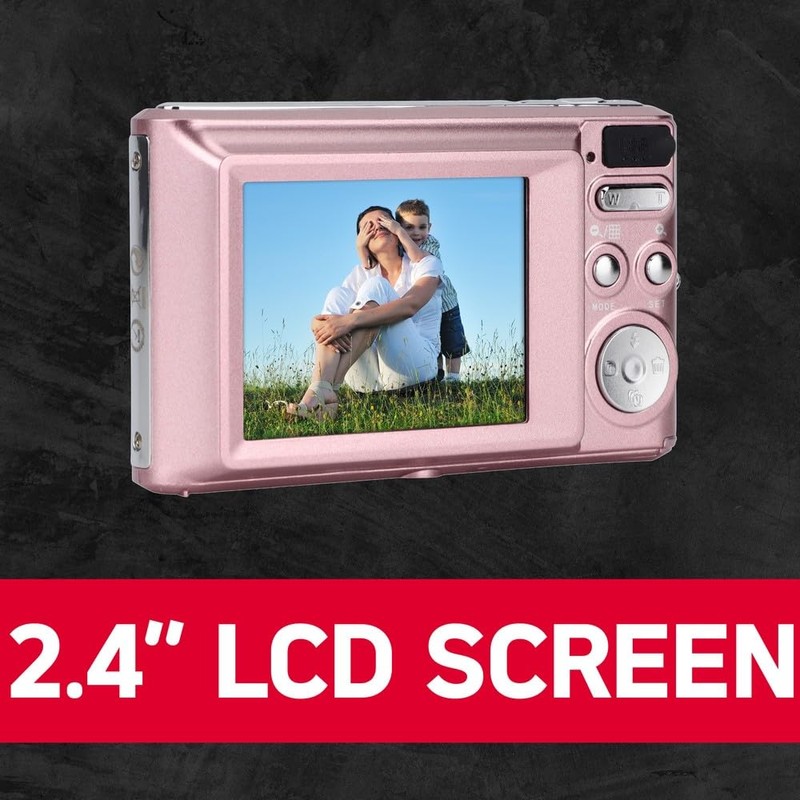 AgfaPhoto Realishot 8 x Digital Zoom 24MP CMOS Digital Camera,