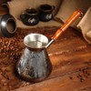 25 Oz Copper Turkish Greek Arabic Engraved Coffee Pot Stovetop