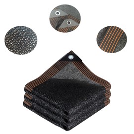 Outdoor Shade Cloth 90% Sunblock Shade Mesh Tarp with Grommets for Garden Greenhouse Pergola Patio Plants Chicken Coop Porch Dog Kennel Cover 10 x 10