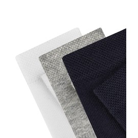 FALKE Unisex Baby Sensitive Socks, Pressure-free Comfort Waistband, Non-Incising, Comfortable, Skin-Friendly, Plain, Multipack, Breathable, Sustainable, Organic Cotton, 3 Pairs, Multicoloured