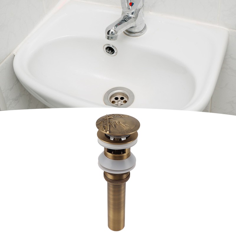 Pop Up Sink Drain Vintage Sink Vessel Drain Stopper Plant