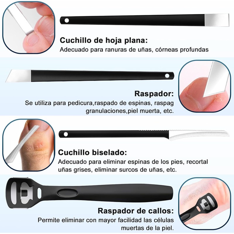 Kit de Manicura y Pedicura 13 en 1 Sendowtek –
