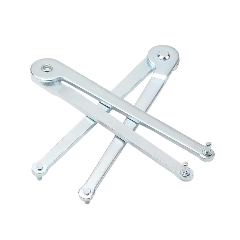 Adjustable Pin Spanner Wrench, Angle Grinder Locknut Tool for Backing