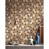 Simple Tile - 5 Sheets Glass and Stone Mosaic Tile