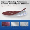 100Pcs 125mm Sanding Discs 400 Grit 8-Holes Hook and Loop