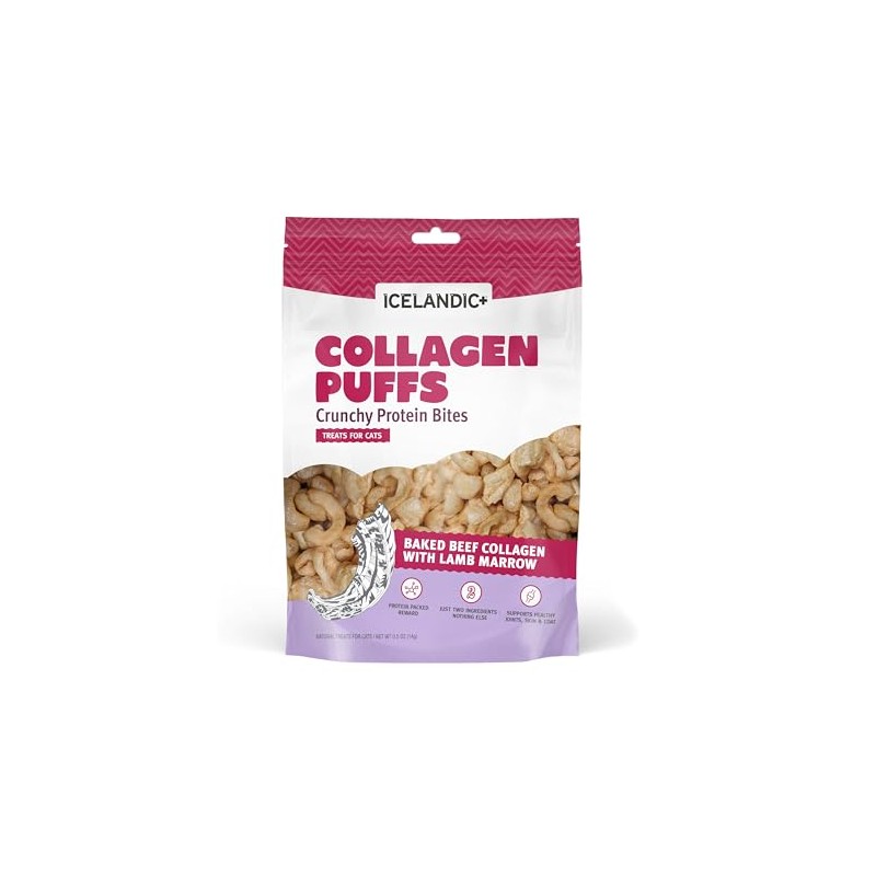 Icelandic+ Collagen Puffs: Baked Beef with Lamb Marrow - .5oz