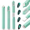 1 Piece Green Cat Eye Magnet for Nails, 4-in-1 Removable