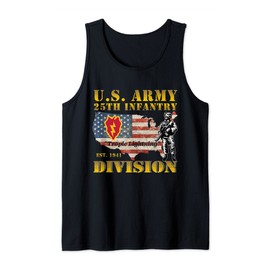 Tropic Lightning 25th Infantry Division Hawaii Gifts Tank Top